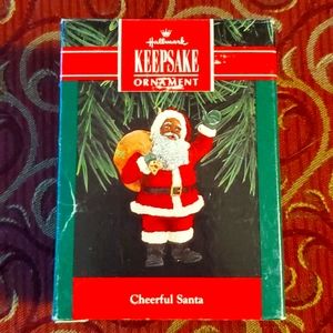 Cheerful Santa Hallmark Keepsake Ornament